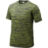 Custom Sport-Tek Youth PosiCharge Electric Heather Tee. Lime Sh-T Ny E