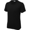 Custom Sport-Tek Youth Posi-UV Pro Tee. Black