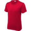 Custom Sport-Tek Youth Posi-UV Pro Tee. True Red