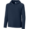 Custom Sport-Tek Youth Posi-UV Pro Long Sleeve Hoodie True Navy Blue