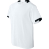 Custom Sport-Tek Youth Club Short Sleeve Crew White/Black