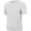 Custom Sport-Tek Youth Rashguard Tee. White
