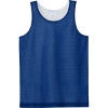 Custom Sport-Tek Youth PosiCharge Reversible Mesh Tank True Royal Blue/White