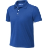 Custom Sport-Tek Youth UV Micropique Polo True Royal Blue