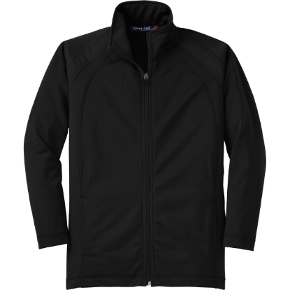 Custom Sport-Tek Youth Tricot Track Jacket. Black/Black