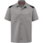 Custom Mens Short Sleeve Performance Team Shirt Smoke/ Black