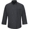 Custom Mimix™ Chef Coat with OilBlok Charcoal