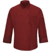 Custom Mimix™ Chef Coat with OilBlok Fireball Red