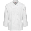 Custom Womens Deluxe Airflow Chef Coat White