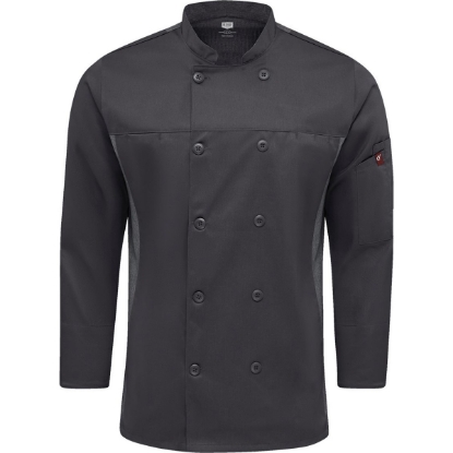 Custom Deluxe Airflow Chef Coat Charcoal