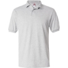 Custom Mens EcoSmart® Jersey Polo Ash