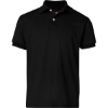 Custom Youth EcoSmart® Jersey Polo Black