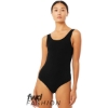 Custom Womens FWD Fashion Bodysuit Black
