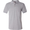 Custom Unisex USA-Made Polo Dark Ash