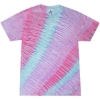 Custom Unisex Multi-Color Tie-Dyed T-Shirt Blossom