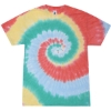 Custom Unisex Multi-Color Tie-Dyed T-Shirt Gum Drop