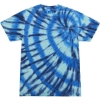 Custom Unisex Multi-Color Tie-Dyed T-Shirt Serenity