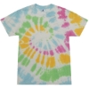 Custom Unisex Multi-Color Tie-Dyed T-Shirt Yosemite