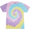 Custom Youth Multi-Color Tie-Dyed T-Shirt Jellybean