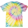 Custom Youth Multi-Color Tie-Dyed T-Shirt Lollypop