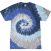 Custom Youth Multi-Color Tie-Dyed T-Shirt Moonbeam
