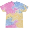 Custom Youth Multi-Color Tie-Dyed T-Shirt Sherbet