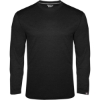 Custom Mens FitFlex Performance Long Sleeve T-Shirt Black