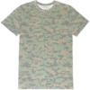 Custom Unisex Ultimate CVC T-Shirt Green Hex Camo