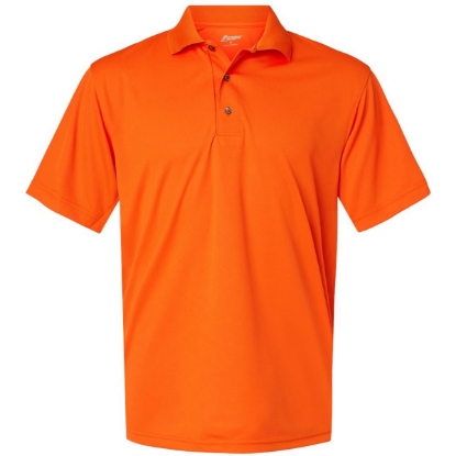 Custom Mens Saratoga Performance Mini Mesh Polo Orange