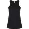 Custom Womens CVC Tank Black