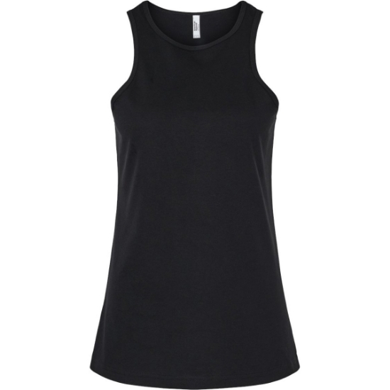 Custom Womens CVC Tank Black