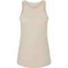 Custom Womens CVC Tank Heather Bone