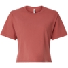 Custom Womens Fine Jersey Boxy Tee Canyon