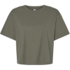 Custom Womens Fine Jersey Boxy Tee Lieutenant