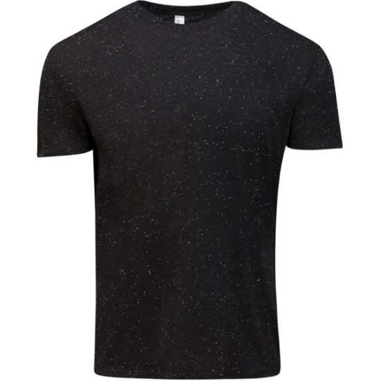 Custom Mens Triblend Fleck T-Shirt Black Fleck