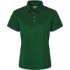 Custom Womens Saratoga Performance Mini Mesh Polo Hunter Green