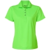 Custom Womens Saratoga Performance Mini Mesh Polo Neon Lime
