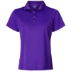 Custom Womens Saratoga Performance Mini Mesh Polo Purple