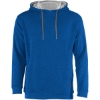 Custom Mens FitFlex French Terry Hooded Sweatshirt Royal
