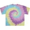 Custom Womens Tie-Dyed Crop T-Shirt Jellybean