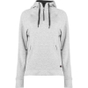 Custom Womens FitFlex French Terry Quarter-Zip Hooded Pullover Oxford