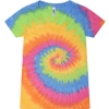 Custom Womens Tie-Dyed V-Neck T-Shirt Eternity