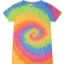Custom Womens Tie-Dyed V-Neck T-Shirt Eternity