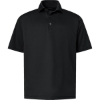 Custom Youth Saratoga Performance Mini Mesh Polo Black