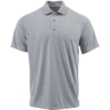 Custom Youth Saratoga Performance Mini Mesh Polo Heather Grey