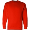Custom Unisex USA-Made Crewneck Sweatshirt Bright Orange