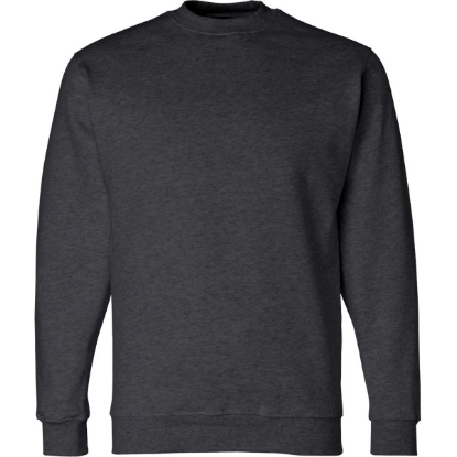 Custom Unisex USA-Made Crewneck Sweatshirt Charcoal Heather
