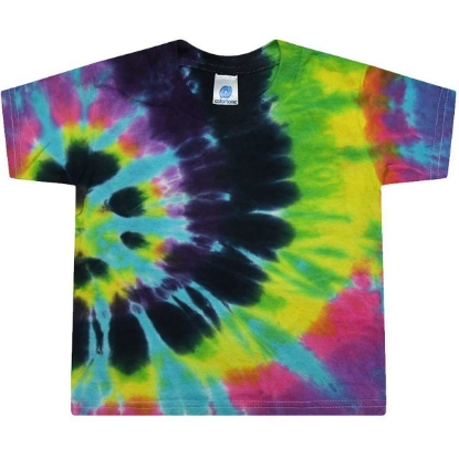 Custom Toddler Tie-Dyed T-Shirt Flashback