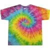 Custom Toddler Tie-Dyed T-Shirt Saturn