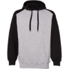 Custom Unisex Sport Athletic Fleece Hooded Sweatshirt Oxford/ Black